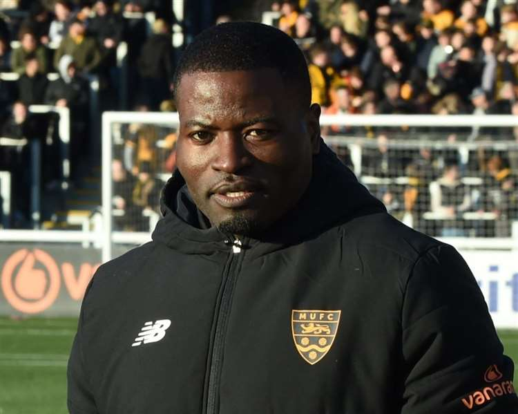 Maidstone Boss George Elokobi | (pic Steve Terrell)